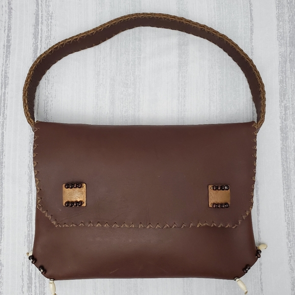 Handmade Handbags - Leather Sowthwestern Handbag